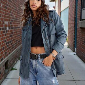 FREE PEOPLE Not Your Brother's Surplus Jacket